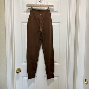 lululemon athletica align joggers Chocolate Brown Leggings